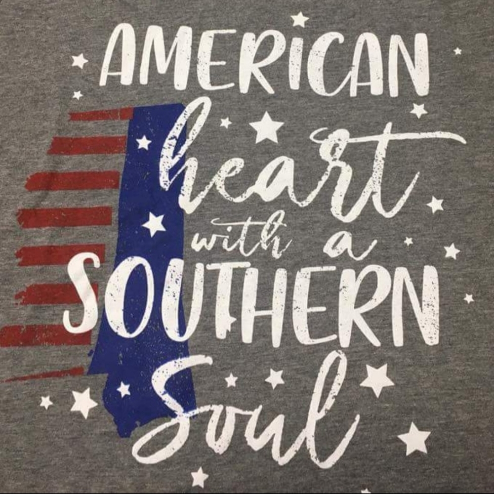 Patriotic/Southern tee